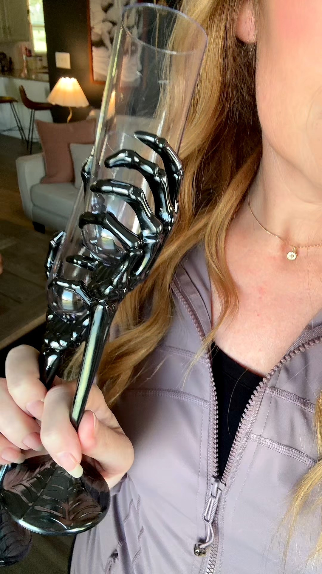Dollar Tree Halloween DIY
• These skeleton
hand flasks make the spookiest taper candle holders! Cheap, easy, and perfect for your haunted tablescape. I have everything linked in my bio. #HalloweenDIY #HalloweenDecor #DollarTreeDIY #SpookySeason #HalloweenTok #dollartree #halloween 

#LTKFamily #LTKSeasonal #LTKHome