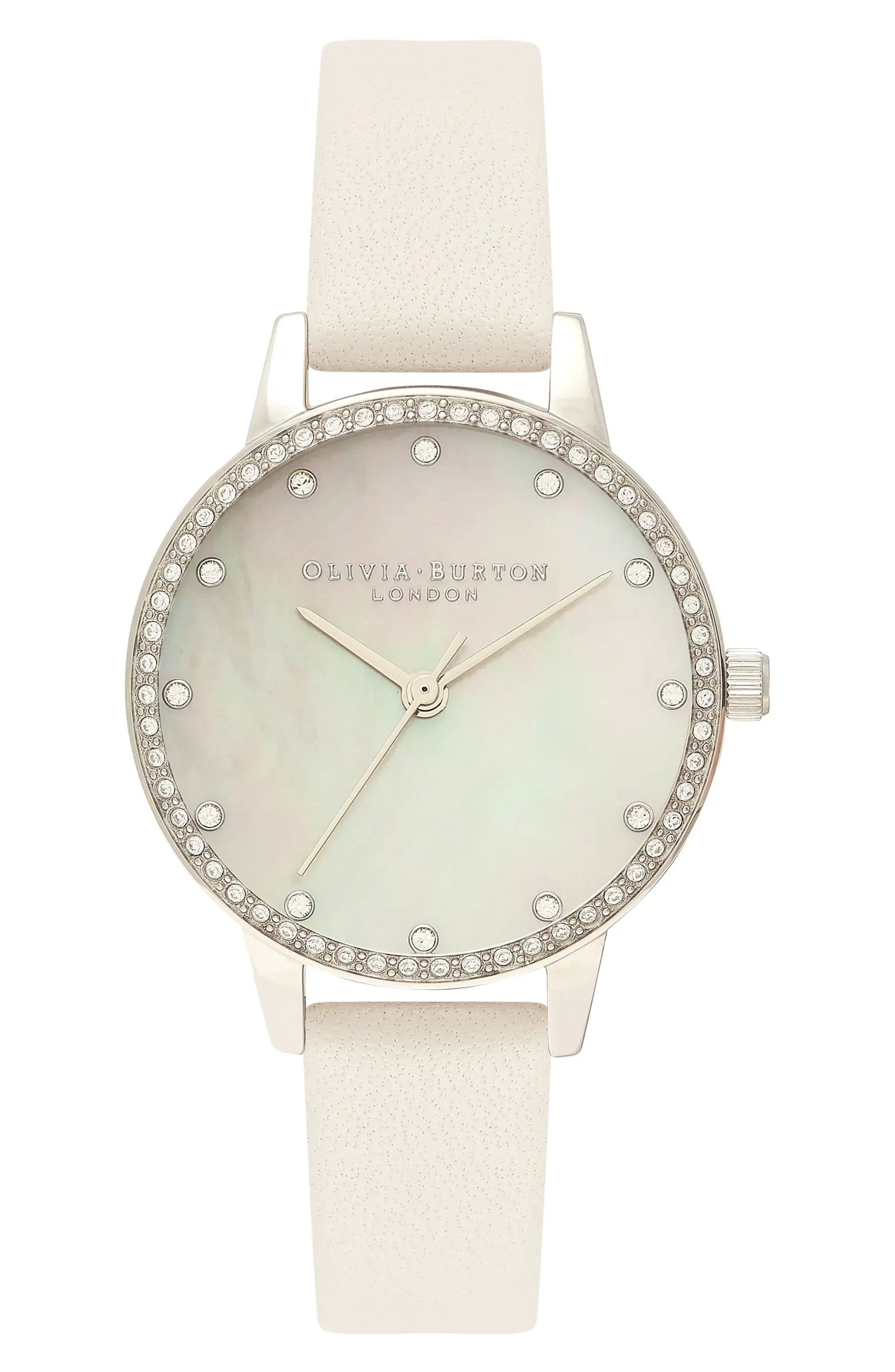 Olivia Burton Timeless Classic Leather Strap Watch, 30mm | Nordstrom | Nordstrom