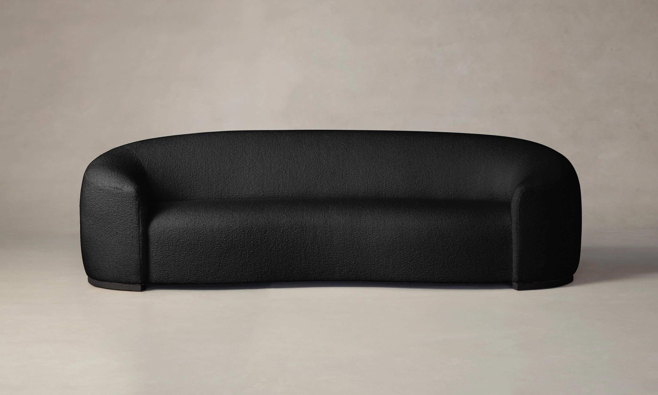 The Chelsea Sofa - Italian Bouclé Storm | Maiden Home