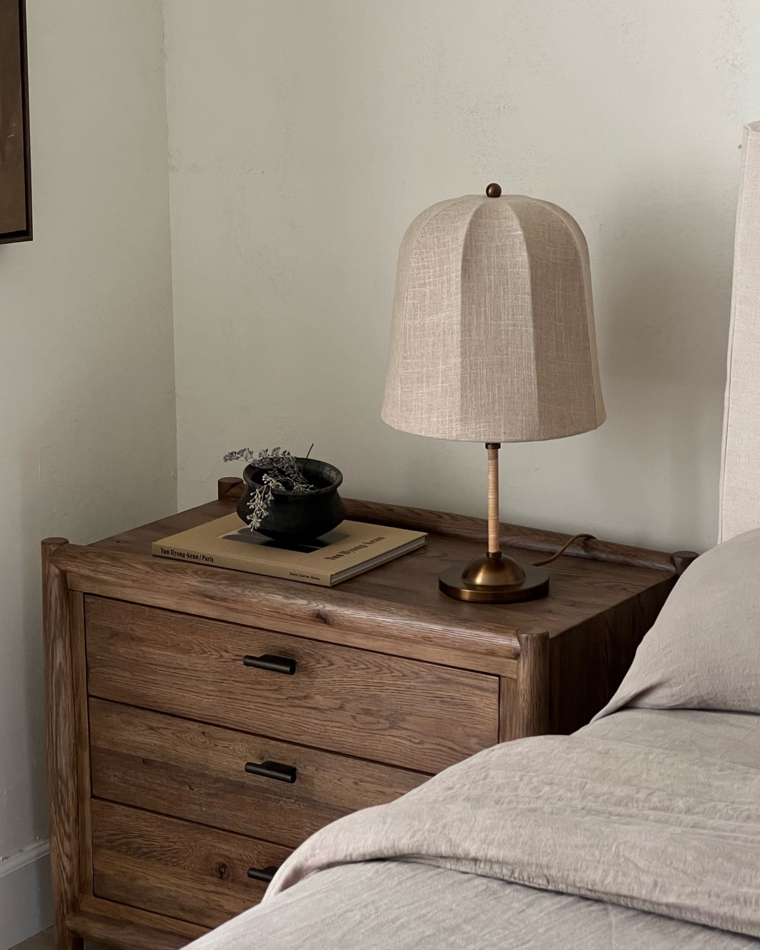 my nightstand linked along with other products that are the exact same wood finish by the same manufacturer as this 

#LTKhome