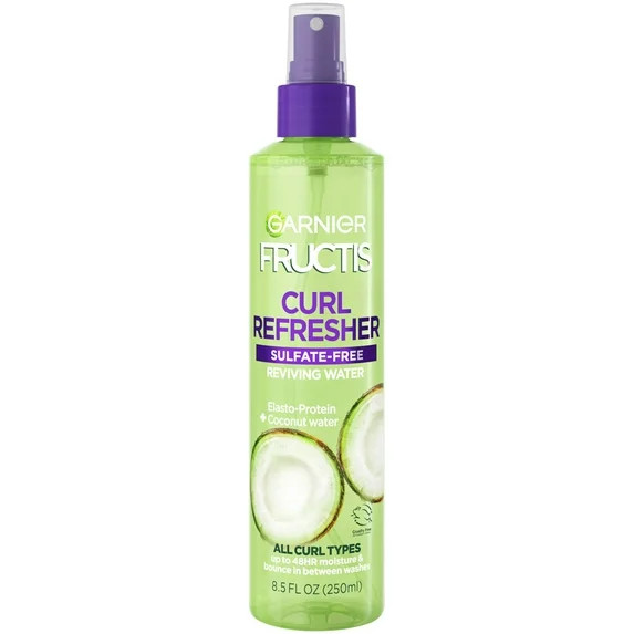 Garnier Fructis Refrescante de Rizos Spray de Agua Revitalizante con Agua de Coco para Hombre y M... | Walmart (US)