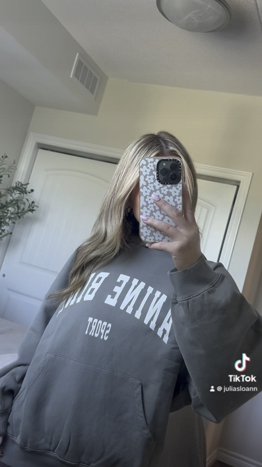 Anine Bing Harvey Sweatshirt🩶

#LTKstyletip #LTKsalealert #LTKGiftGuide