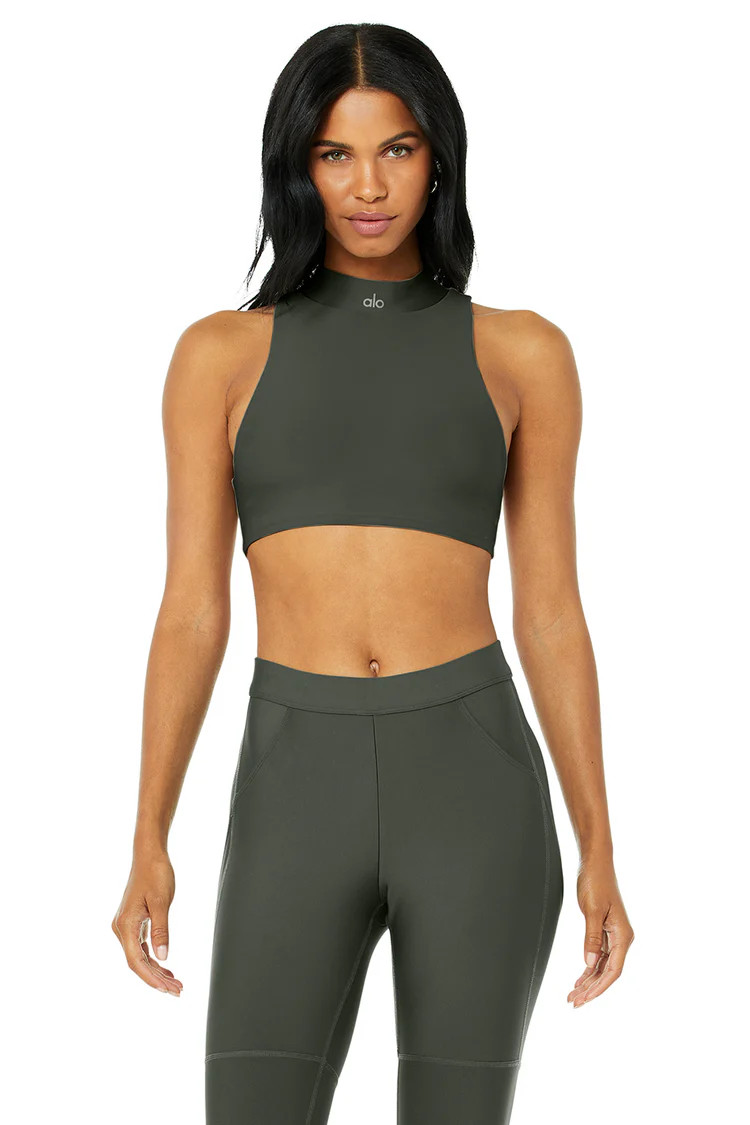 Airlift Fuse Bra Tank - Espresso | Alo Yoga (US)