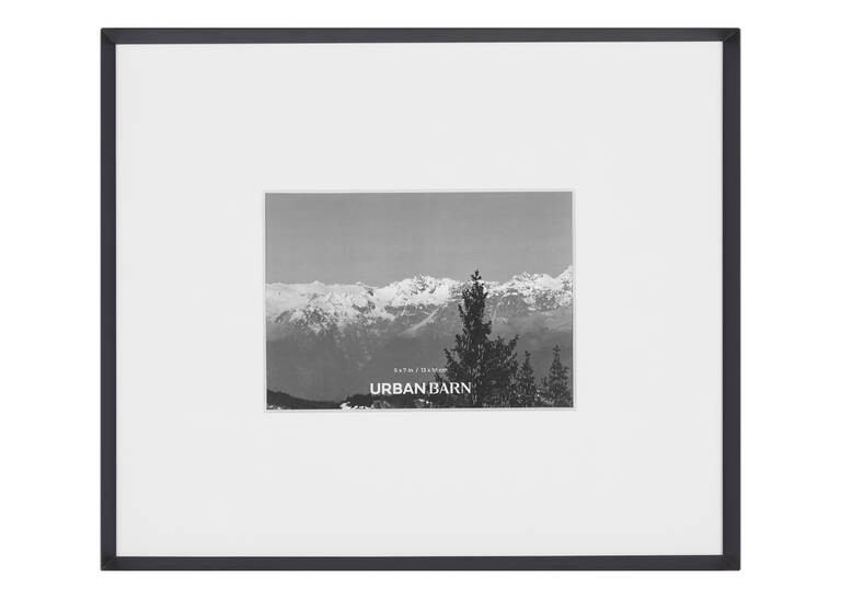 Russo Gallery Frame 5x7 Black | Urban Barn