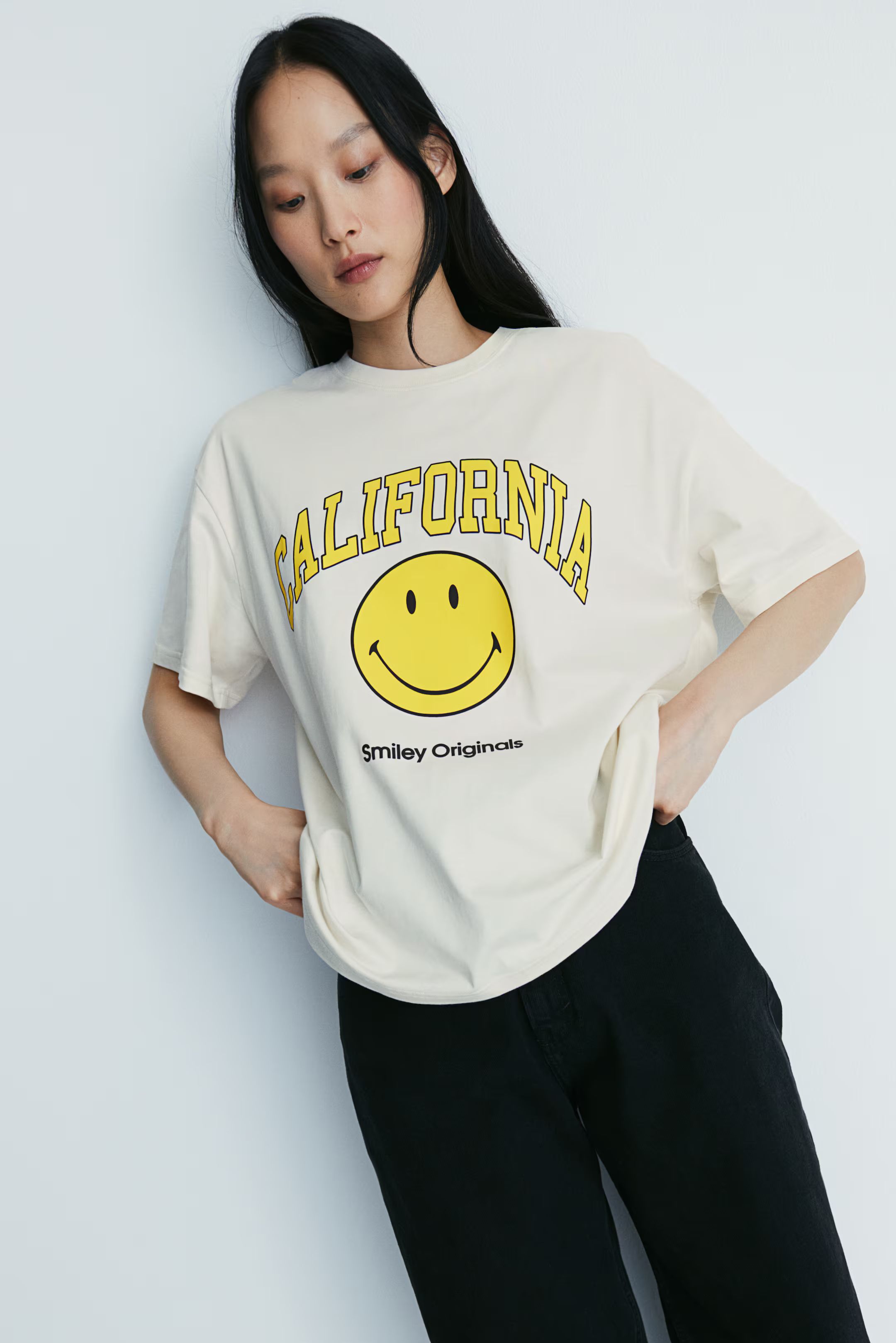 Oversized printed T-shirt | H&M (UK, MY, IN, SG, PH, TW, HK)