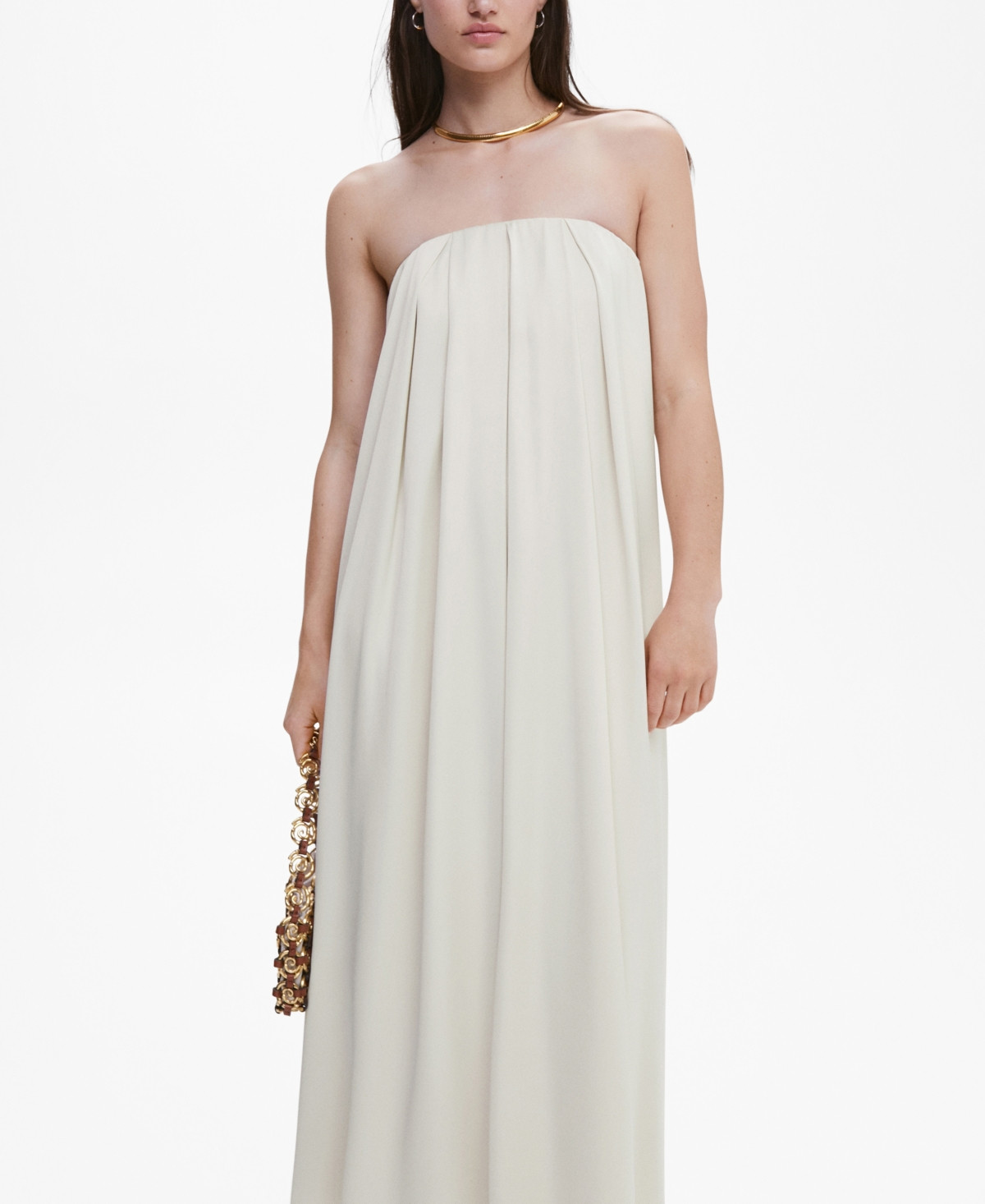 Mango Women's Strapless Dress | Macys (US)