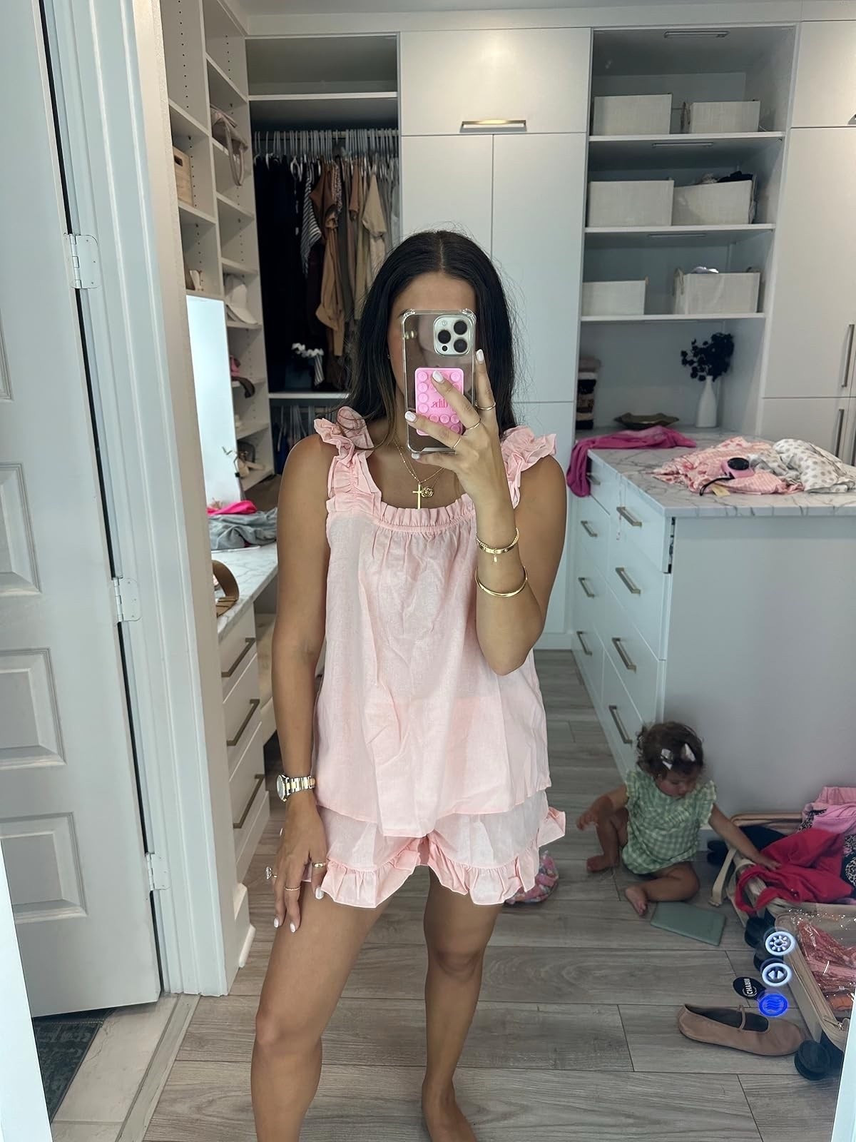 Feeling cozy and cute in these comfy pajamas! perfect for galentines / valentines 

tts medium

amazon pjs, affordable jammies, silk pajamas, loungewear, comfy sleepwear, CHYRII, Brosloth, Amazon Fashion, Nashville, mom of 3, Dede Raad, dress up buttercup

#LTKFindsUnder50 #LTKFindsUnder100