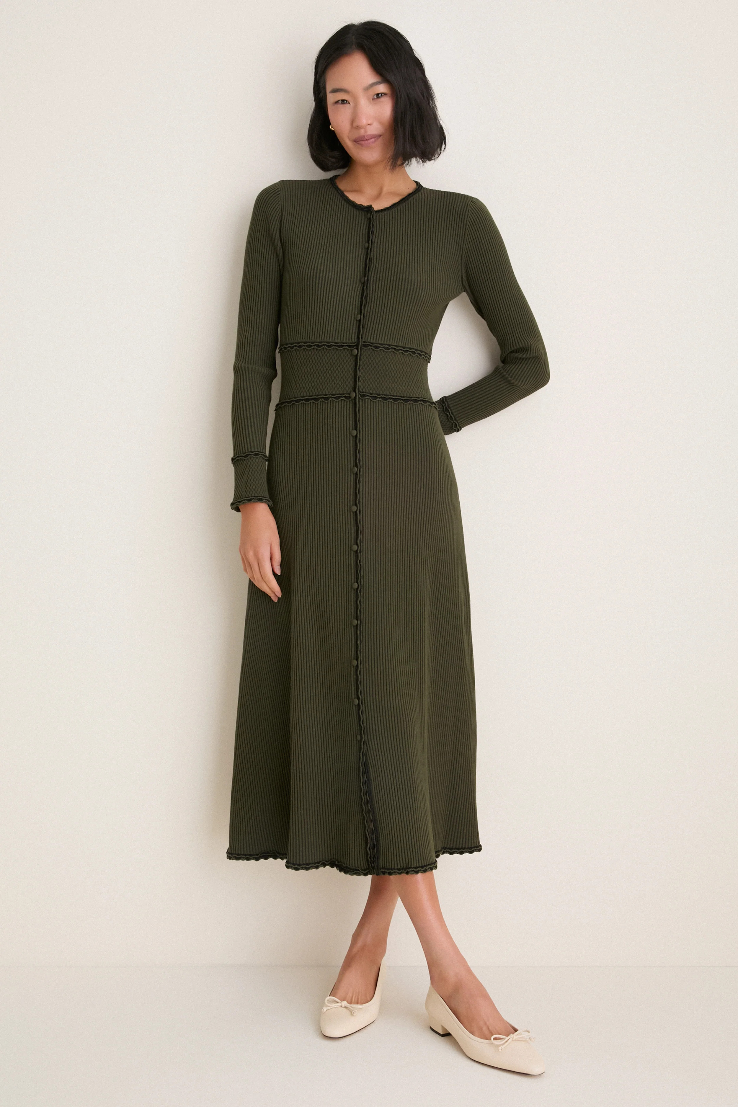 Burnt Olive Lily Sweater Dress | Tuckernuck (US)