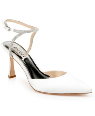 Badgley Mischka Women's Kamilah Ankle Strap Evening Pump - Macy's | Macy's
