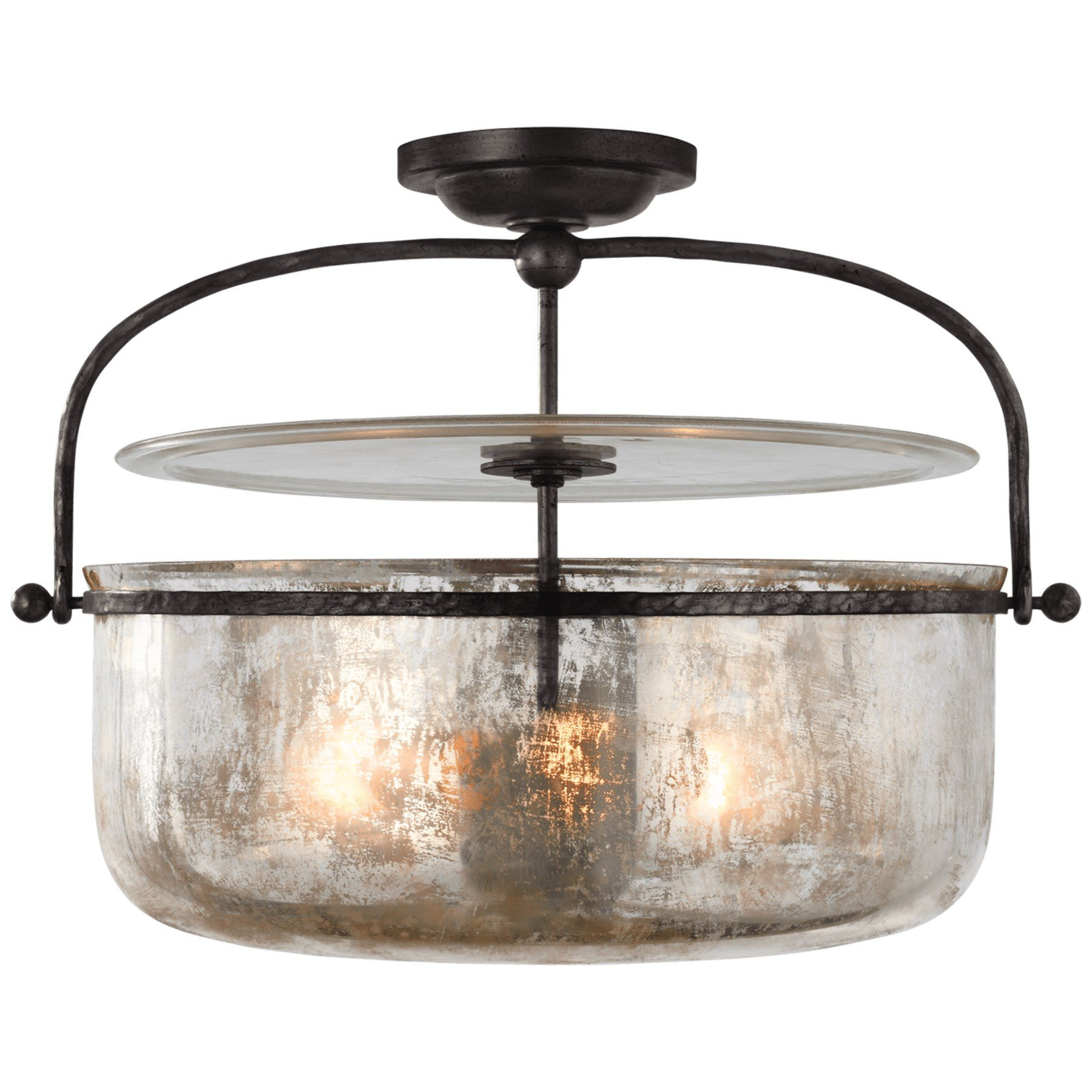 Lorford Semi-Flush Lantern | Lightopia