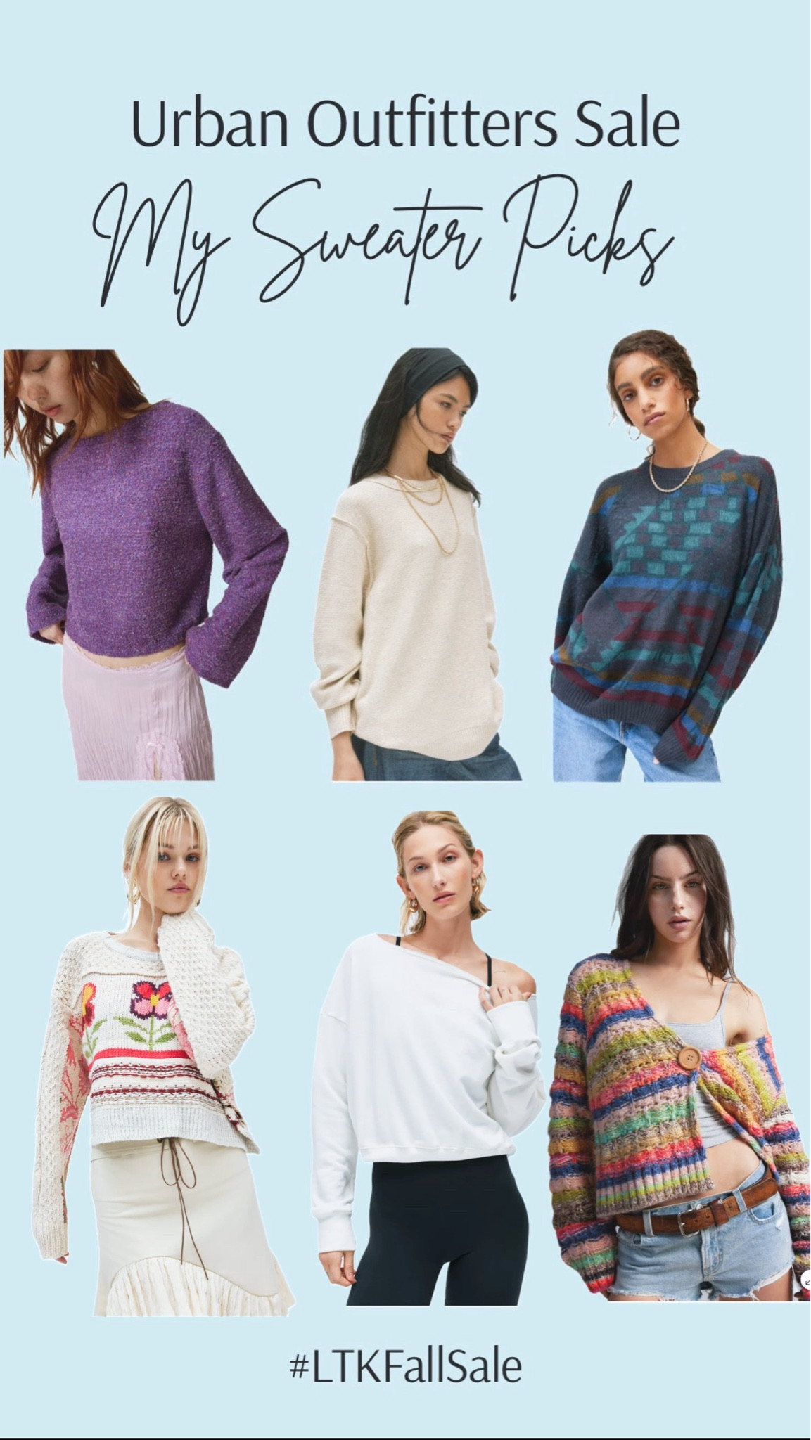 Love a cute sweater for Fall, and Urban Outfitters has some awesome ones right now! These will be part of the LTKFallSale Sept 26-29 — Urban Outfitters will be doing 25% off! #sweaters #fallfashion #falloutfits #fallsweaters #urbanoutfitters

#LTKSeasonal #LTKFallSale #LTKSaleAlert