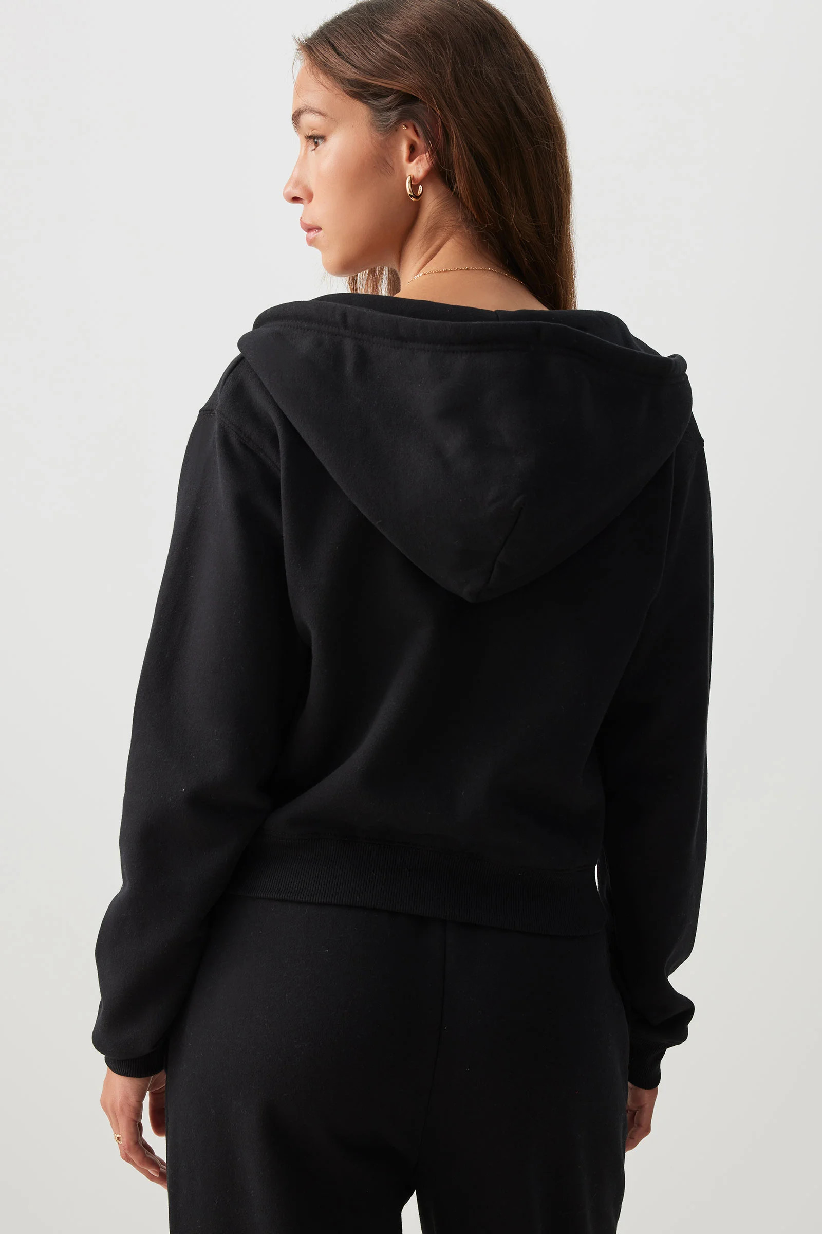 MADESOFT Fleece Short Zip Up Hoodie | Ardene