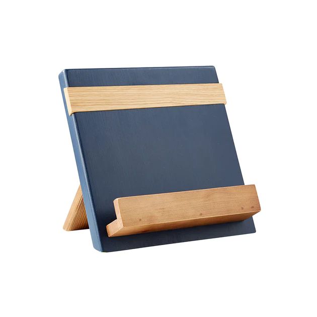 Bali Cookbook Holder - Navy | Cailini Coastal