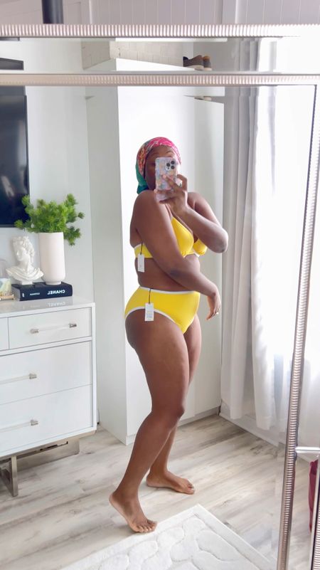 I also love this yellow. It gives great coverage and support as well for my mom bod. Perfect for curvy moms and midsize moms like me 

#LTKSwim #LTKVideo #LTKSeasonal