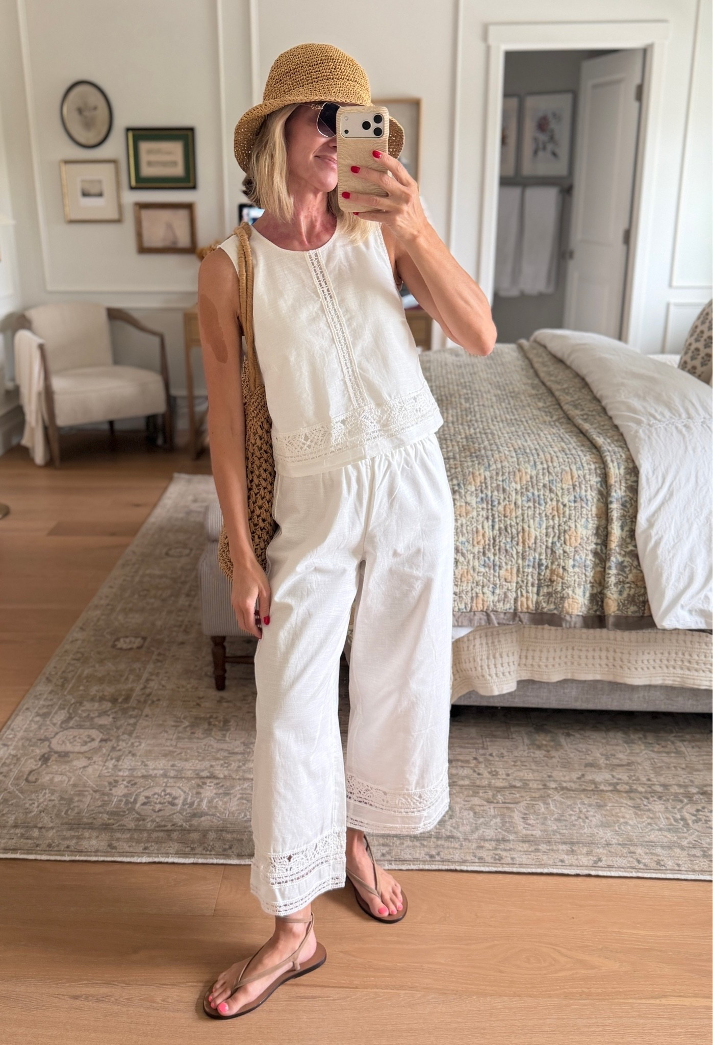 Taking this set to Mexico next month. Loving the details! Wearing my true size small in both!

#LTKOver40 #LTKootd #LTKmomlife