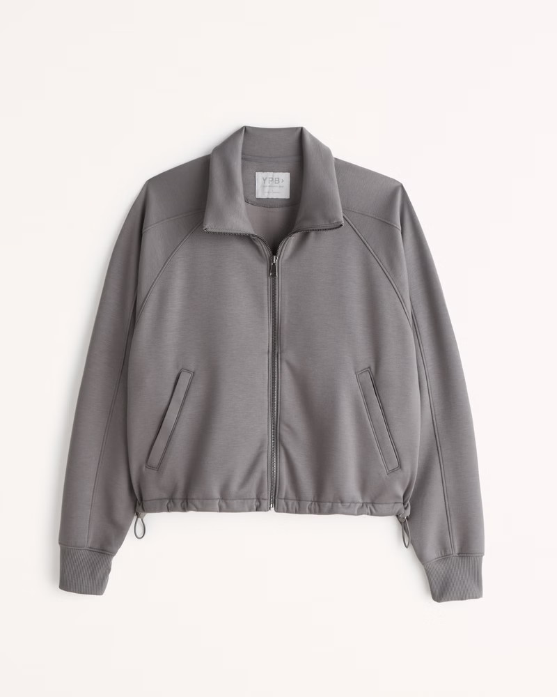 Women's YPB neoKNIT Cinched Full-Zip | Women's Tops | Abercrombie.com | Abercrombie & Fitch (US)