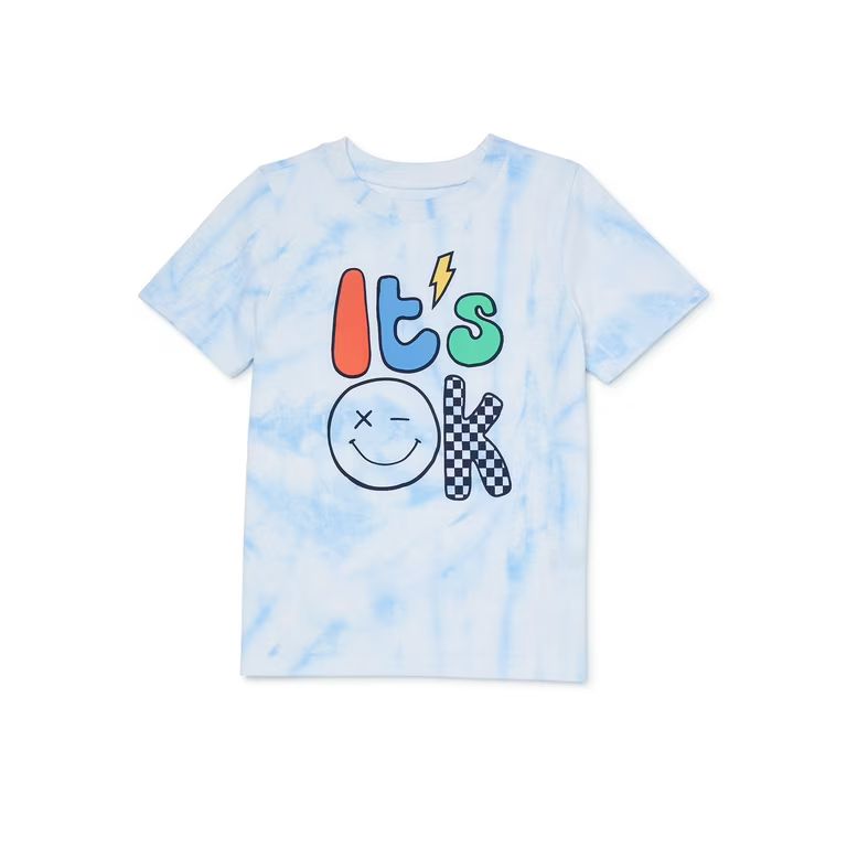 Garanimals Toddler Boys Graphic Tee with Short Sleeves, Sizes 18M-5T | Walmart (US)