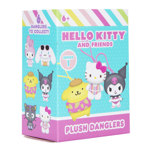 hello kitty and friends® series 1 plush danglers blind bag toy | Five Below