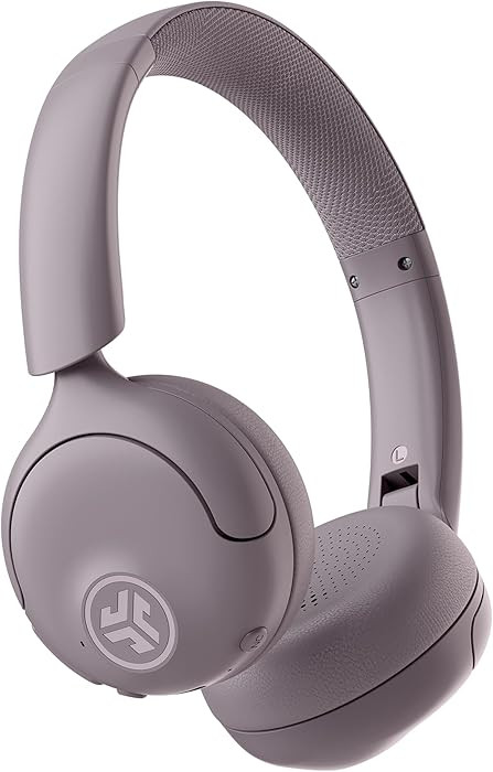 JLab Go Lux ANC Wireless Headphones, Mauve, Hybrid Active Noise Cancelling, Premium On-Ear Blueto... | Amazon (US)