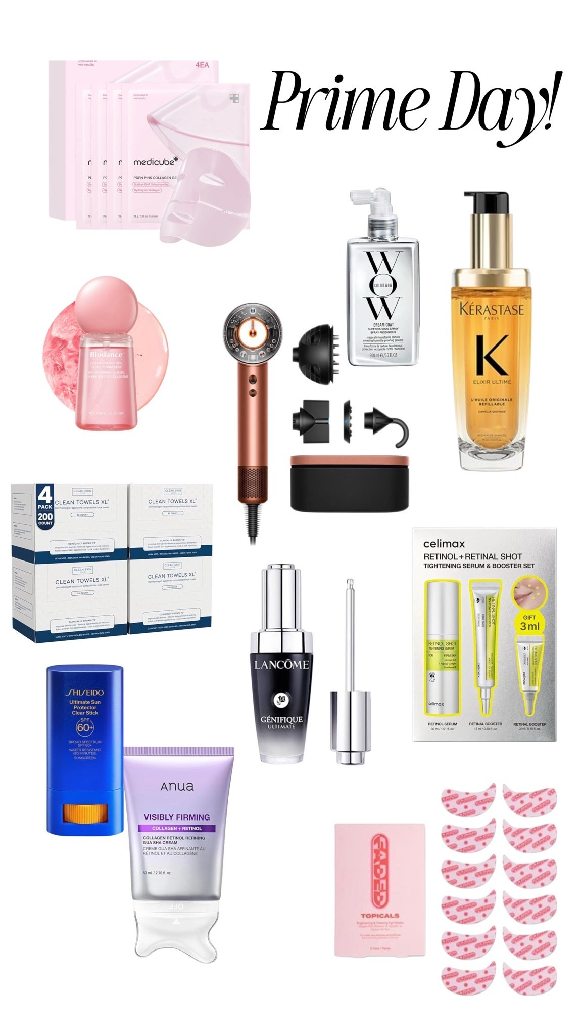 Everything in this post I have or used with the exception of the Dyson and I’m working on that😂