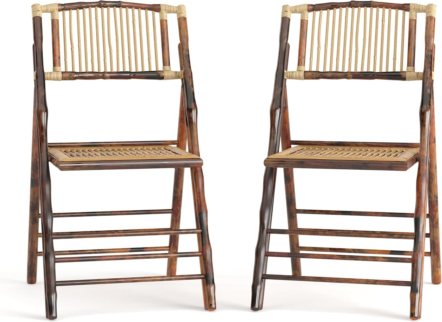 Flash Furniture Wood Folding Chair, 2-Pack | Amazon (US)