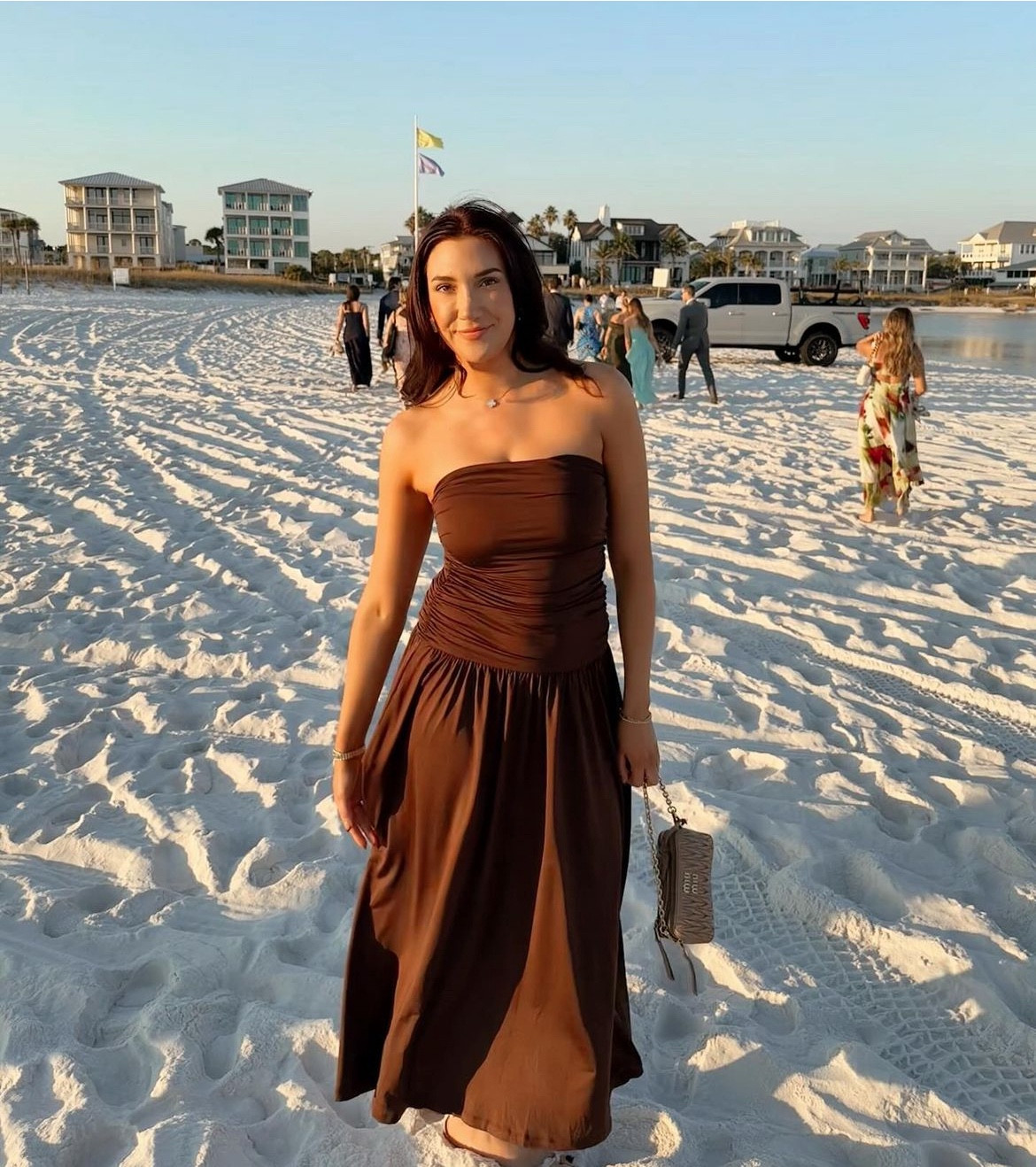 nia santal dress brown Nutshell Santal Dress  Prism Boutique