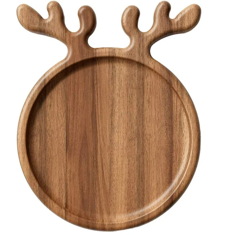 HZLPFOChristmas Tree Charcuterie Board, Xmas Cutting Board Fruit Tray Holiday Cheese Board Wooden... | Walmart (US)