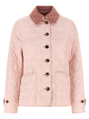 Burberry Check Jacket — Pink | Italist Inc.