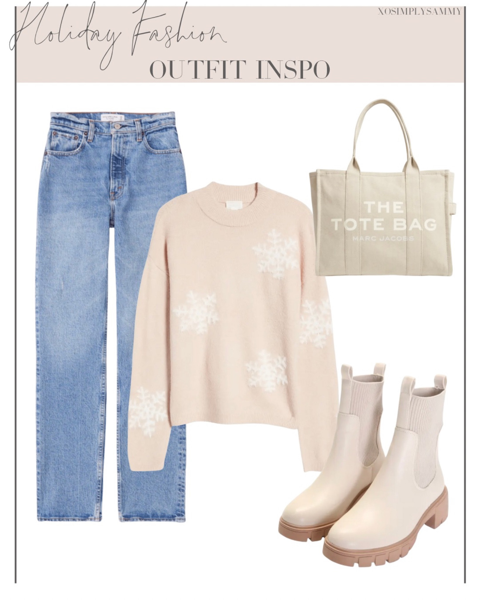 Winter fashion inspo , holiday fashion , holiday outfit , Christmas outfit , winter outfits , winter sweater , snowflake sweater , holiday sweater , Christmas sweater , light wash jeans , straight jeans , relaxed jeans , mom jeans , boyfriend jeans , winter boots , ankle boots , nude boots , tan boots , handbag , holiday gift guide , gifts for her , gifts for mom , gifts for teens 

#LTKGiftGuide #LTKHoliday #LTKstyletip