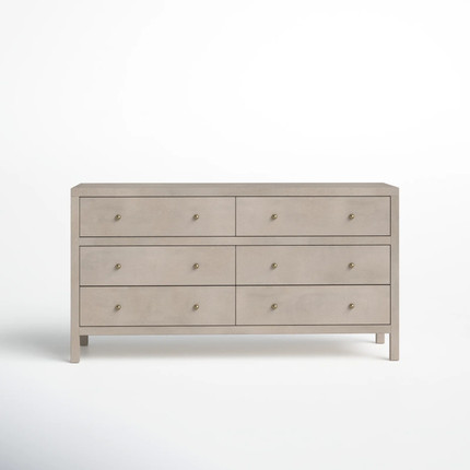 Celine 6-Drawer 60" W Double Dresser
