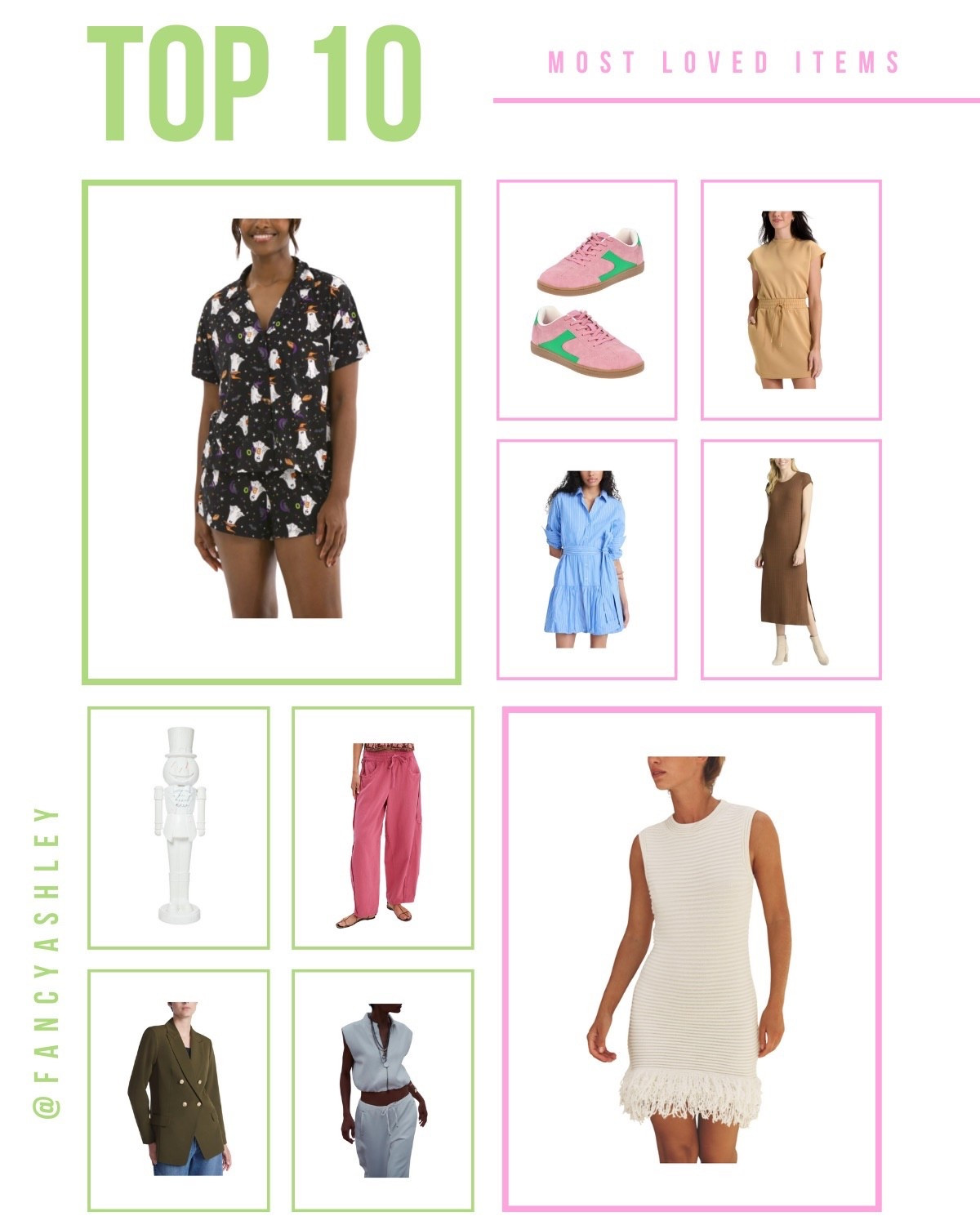 This week's most loved is so good! Loving the new cute Walmart finds that are fall perfection. Halloween PJs topped the list and you know how fab these are - several colors and prints to choose from, but they go fast so don't wait! We've also got the cutest cocktail or party dress I recently wore from Zara (love a good fringe moment!) plus a few cute teacher-approved looks with a classic blazer and two of the cutest dresses.


#LTKFindsUnder100 #LTKSeasonal #LTKFindsUnder50