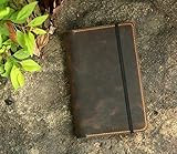 Personalized Leather cover for Leuchtturm 1917 Medium A5 Notebook/Minimalist leather journal cover f | Amazon (US)