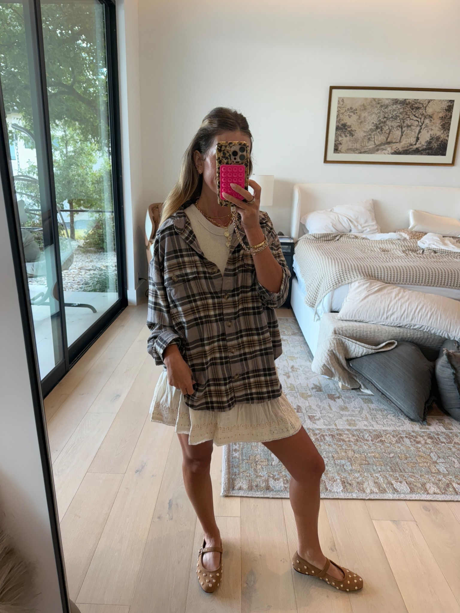 Today’s outfit! 
American eagle plaid shirt size small 
American eagle skort size small 
Electric picks necklace use code ASHLEE20 for 20% off!

#LTKFindsUnder100 #LTKStyleTip