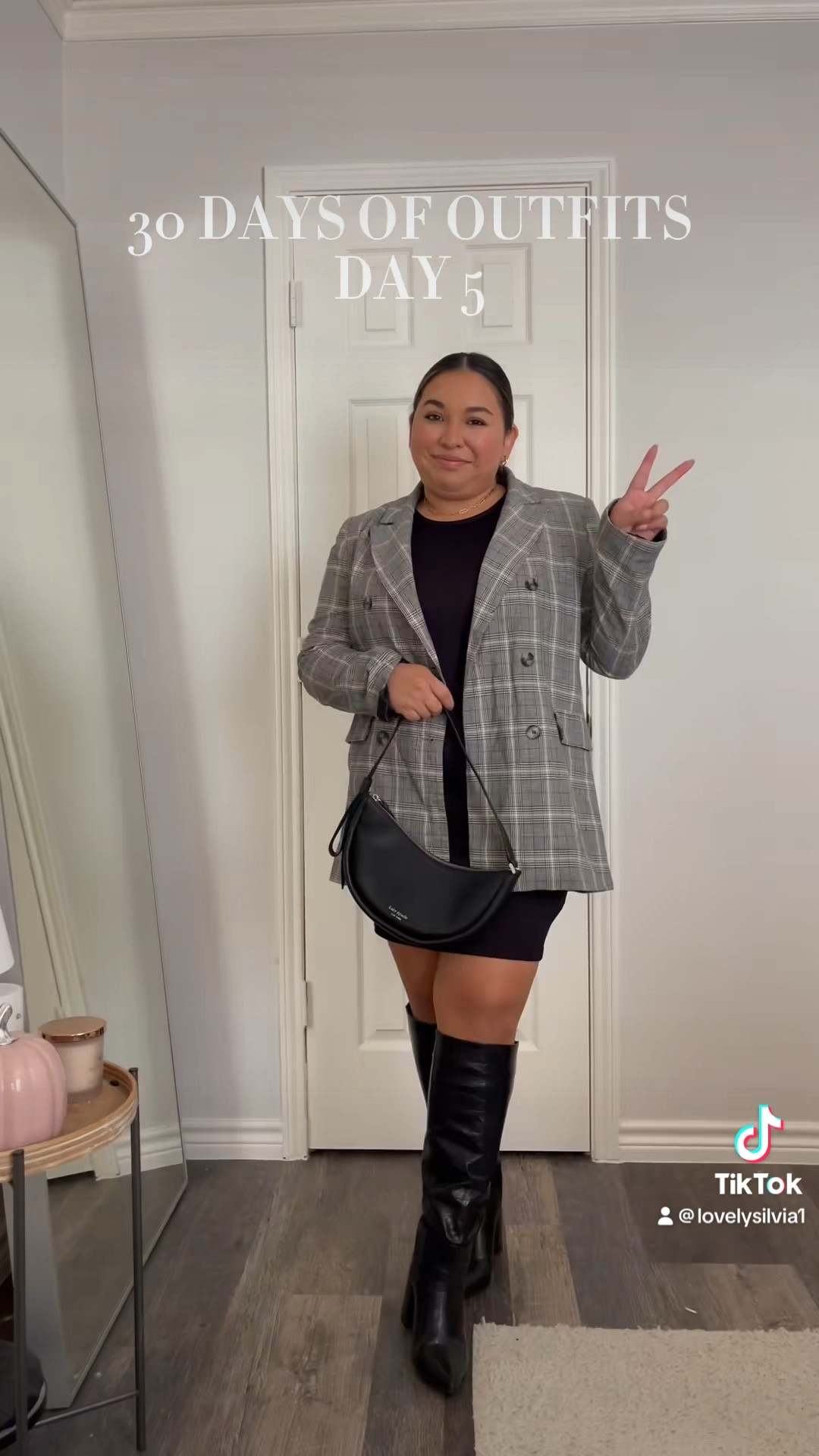 30 Days of Fall Outfits: Day 5

Fall fashion, fall outfits, fall outfit idea, fall transition outfit, shoulder bag, black dress, oversized blazer, knee high boots, black boots

#LTKstyletip #LTKSeasonal #LTKmidsize