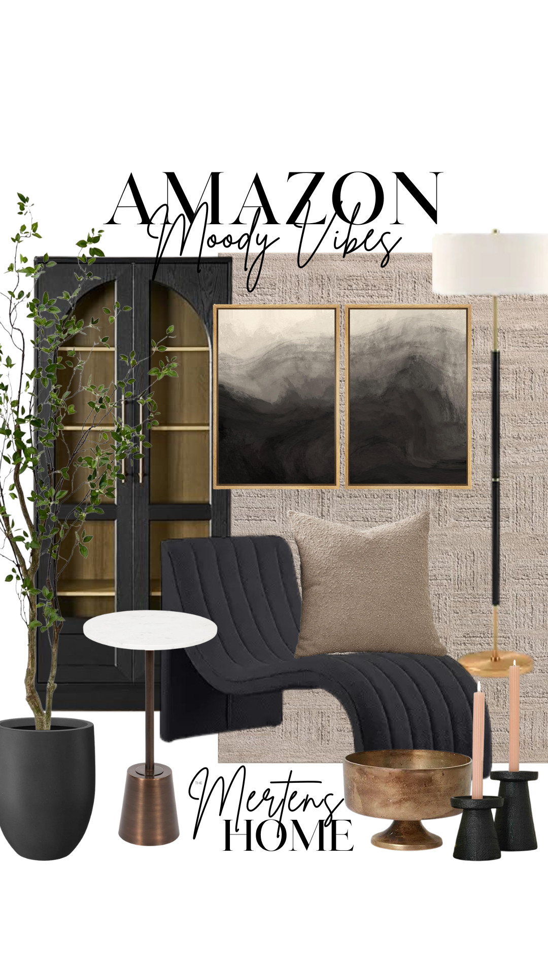 Amazon finds bringing all the moody, elevated home vibes—warm tones, sleek accents, and cozy lighting 🖤✨  

 

#LTKHome