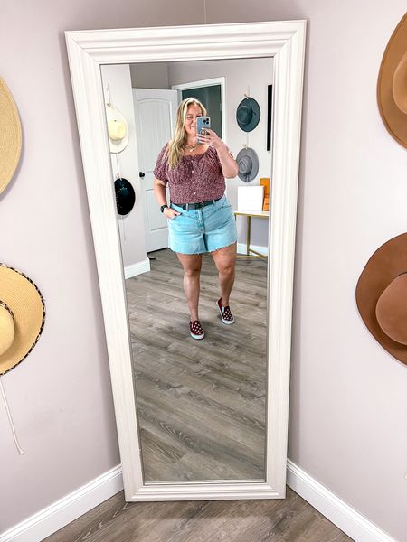 Plus size Jean shorts outfit 

Started this look with these light wash Jean shirts with a western flair and added a cute floral print blouse and my comfortable slip on vans. 

Plus size spring outfit
plus size summer outfit 
Jean shorts
Plus size Jean shorts
Abercrombie Jean shorts 
Casual outfit 

#LTKplussize #LTKshoecrush #LTKover40