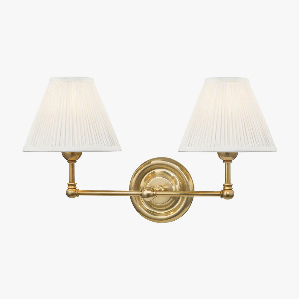 Classic No. 1 Double Sconce | Dear Keaton
