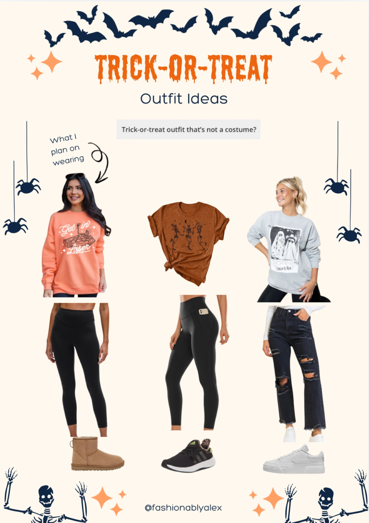 Cute but comfortable trick-or-treat outfits! #halloween #halloweenoutfits

#LTKHalloween #LTKStyleTip #LTKSeasonal