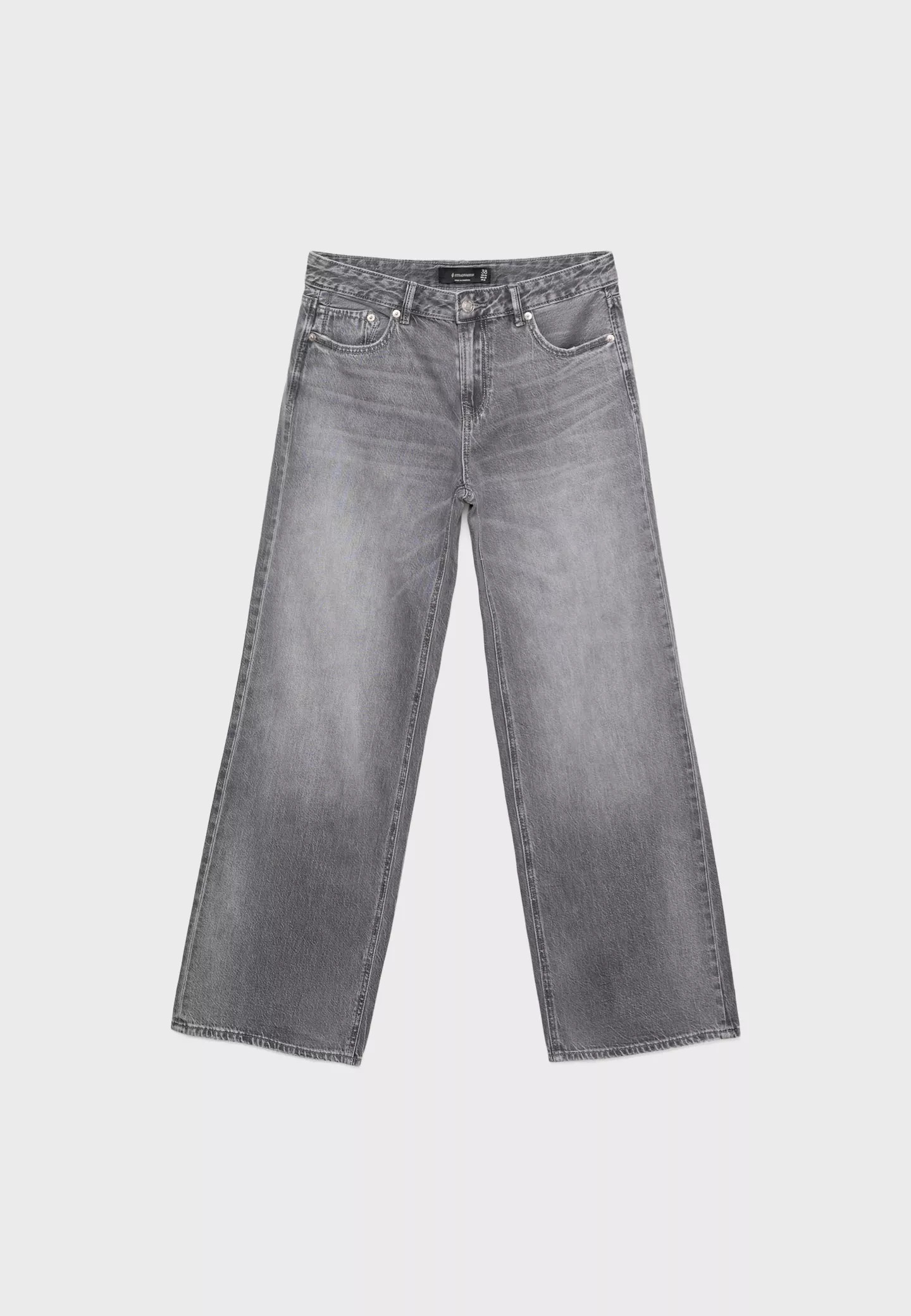 D91 Low wide-leg jeans | Stradivarius (UK)