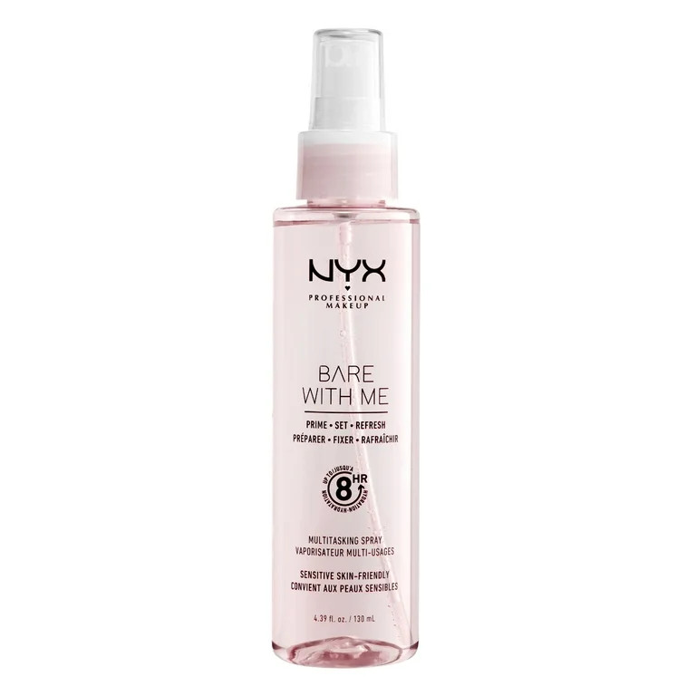 NYX Professional Makeup Bare With Me Multitasking Setting Spray, Makeup Primer, Aloe and Cucumber... | Walmart (US)