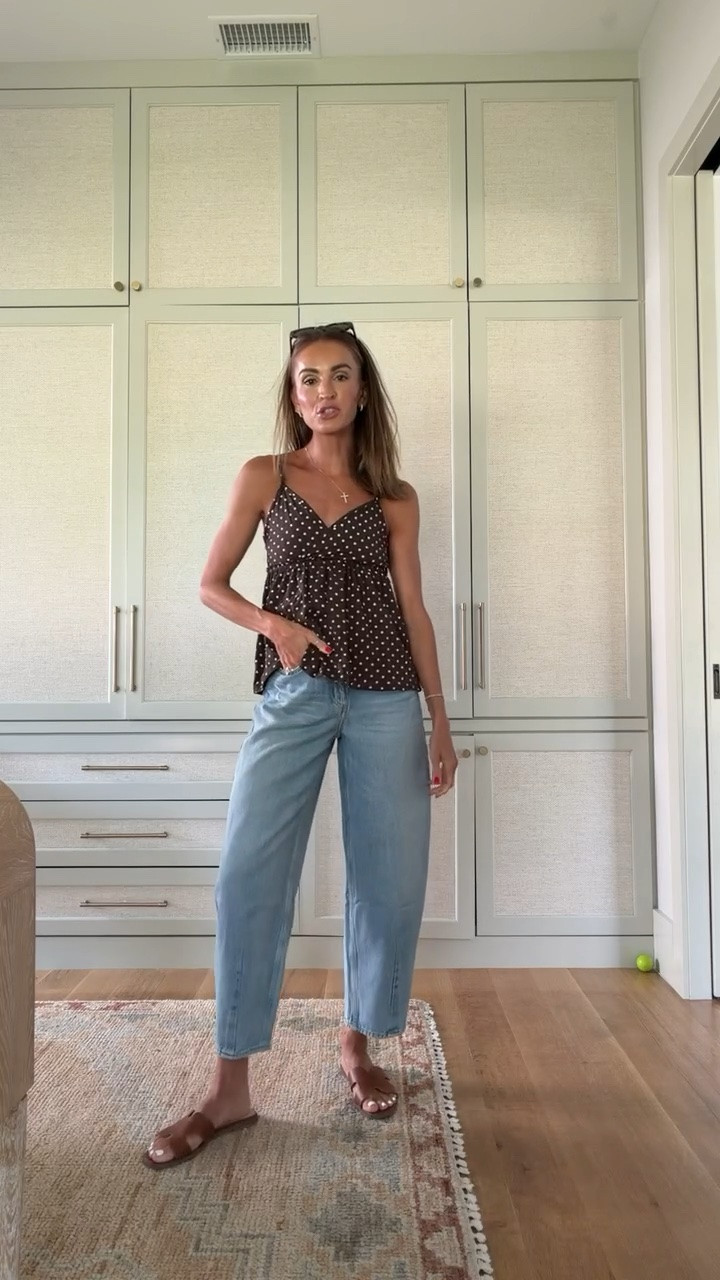 Loving the polka trend rn 🤎 cutest outfit all from target! 👏🏼
