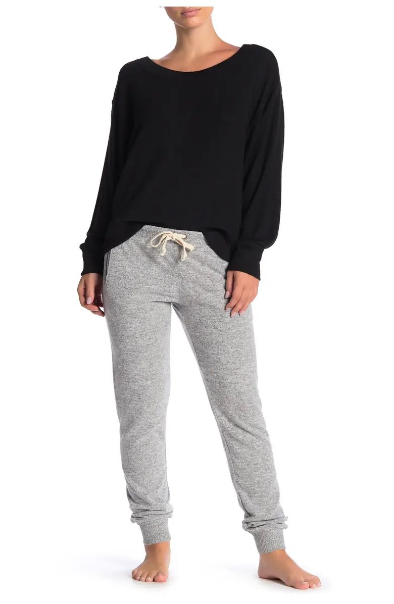 THEO AND SPENCE Yummy Pocket Brushed Knit Joggers | Nordstromrack | Nordstrom Rack