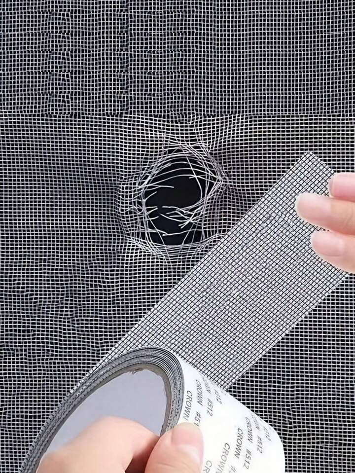 1roll Self Adhesive Window Screen Repair Tape, Anti-Insect Net Hole Reparing Patch, Suitable For ... | SHEIN