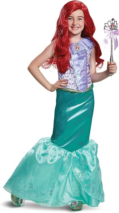 The Little Mermaid Deluxe Ariel Costume for Toddlers | Amazon (US)