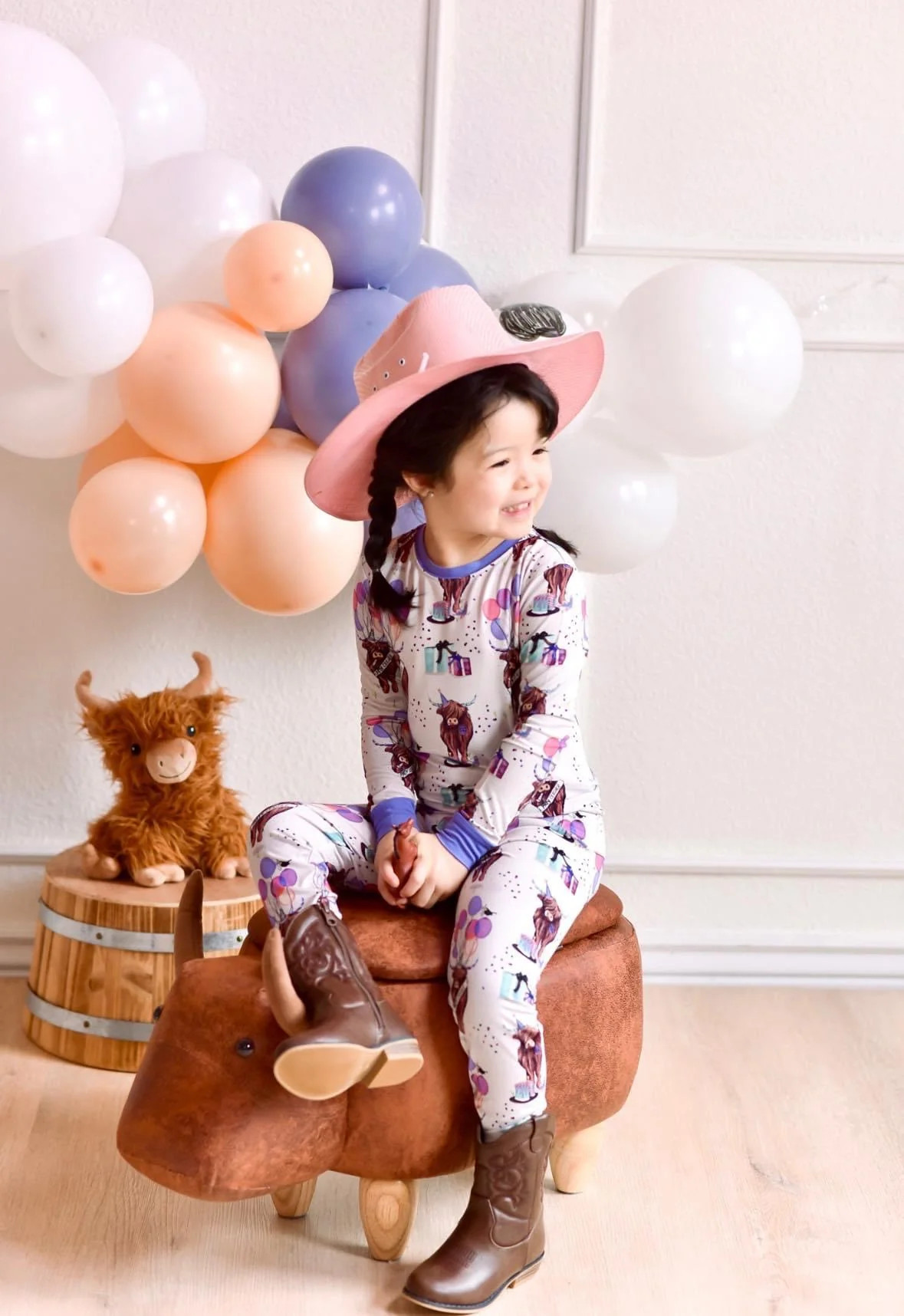 Party Crasher (Purple) 2 Piece Pajama Set | Fletch