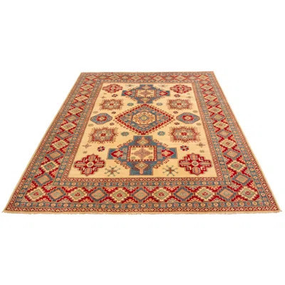 One-of-a-Kind Caitlan Hand-Knotted New Age 9' x 11'9" Wool Area Rug in Ivory/Red | Wayfair North America