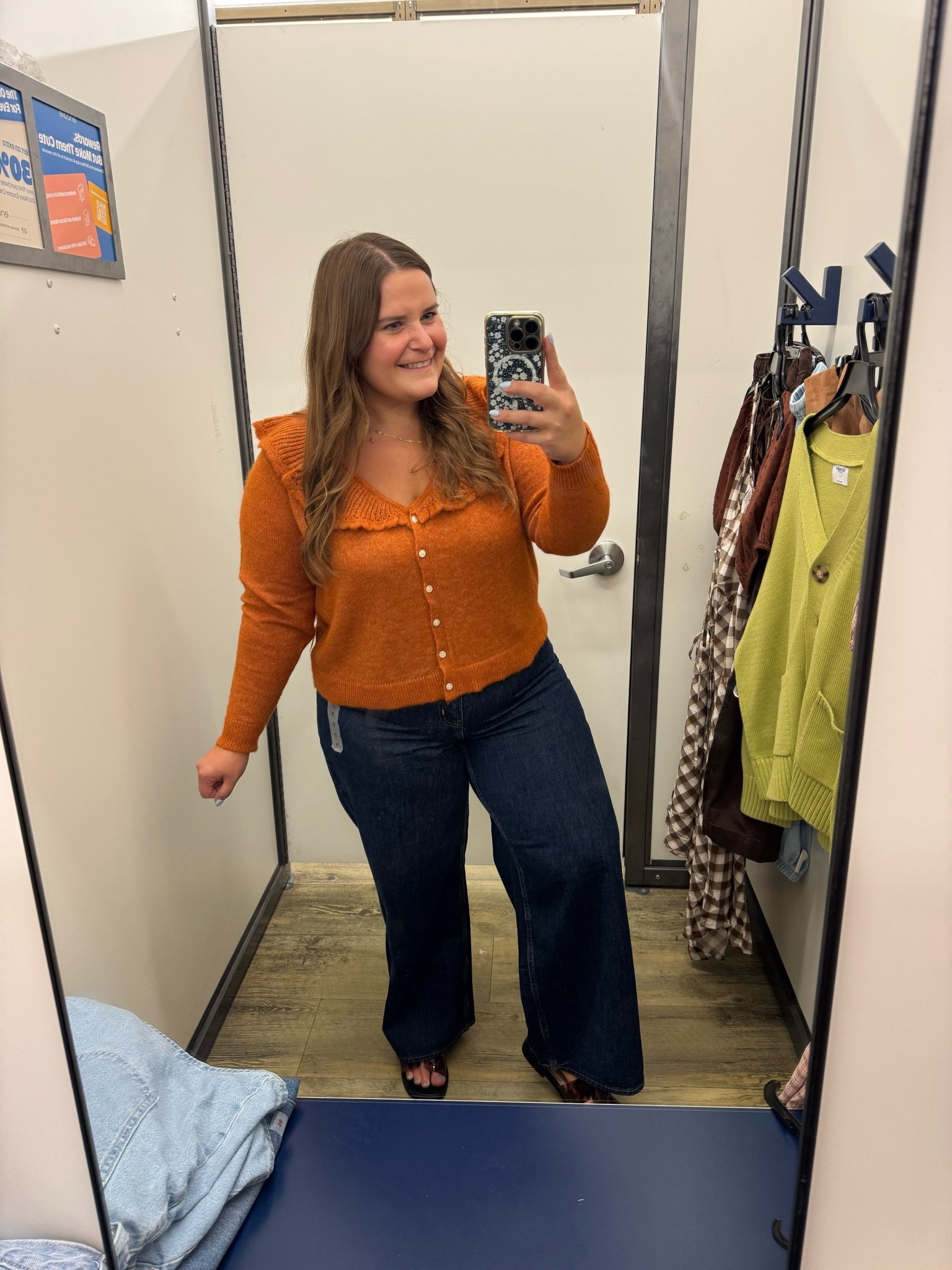 Fall old navy try on! I am going to need to go back for this sweater. I love the neckline! I’m in an xl in the top and a size 16 short in the wow baggy jeans

#LTKootd #LTKPetite #LTKPlusSize