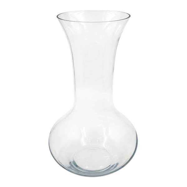 Clear Glass Vase, 19.7", sold by At Home | At Home
