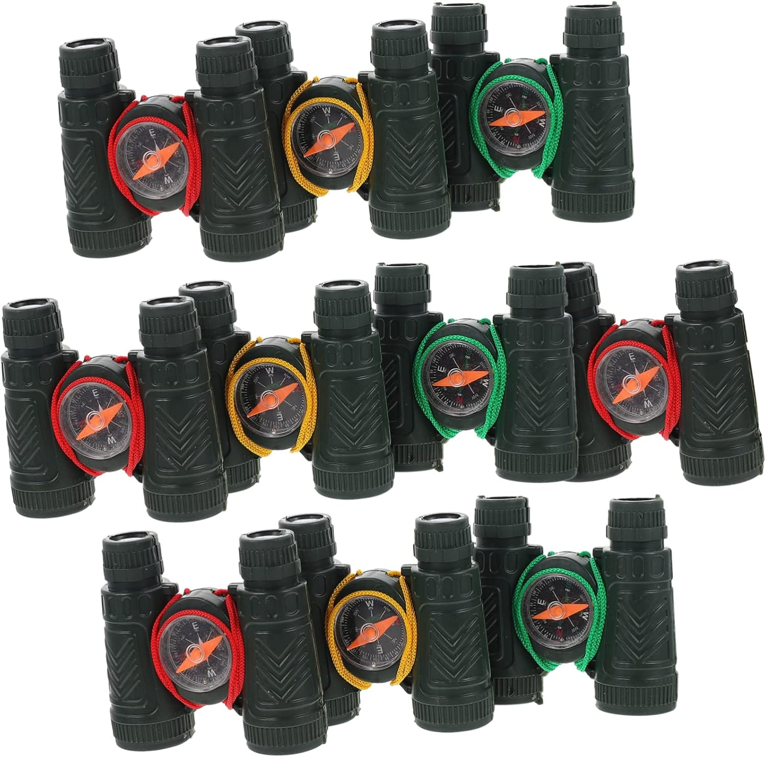 Fake Binoculars 10pcs Telescope Toy Outdoor Playsets Travel Toys Preschool Boy Toys Camping Compa... | Amazon (US)