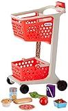 Little Tikes Shop 'n Learn Smart Cart, Realistic Red Toy Shopping Grocery Cart with Food Scanner and | Amazon (US)